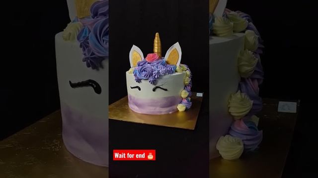 unicorn birthday cakes||purple unicorn cakes for girls #cake #short #shortsvideo #viralshort