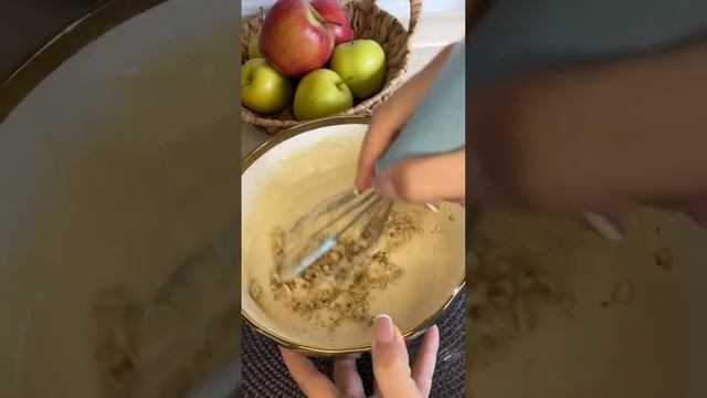 Панкейки с грецкими орехами #musica #cooking #рецепты