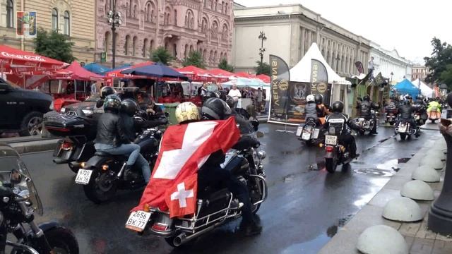 Санкт-Петербург. Байкеры.