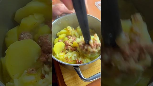 Вкусное и быстрое блюдо из картошки!