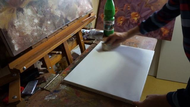 Технические Советы. Финишная Грунтовка Холста. Олег Буйко.