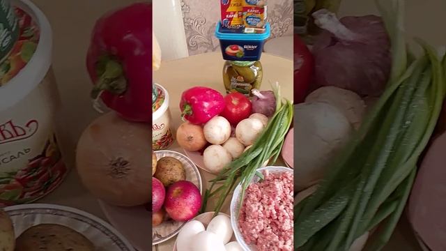 Скромное и вкусное меню для обеда