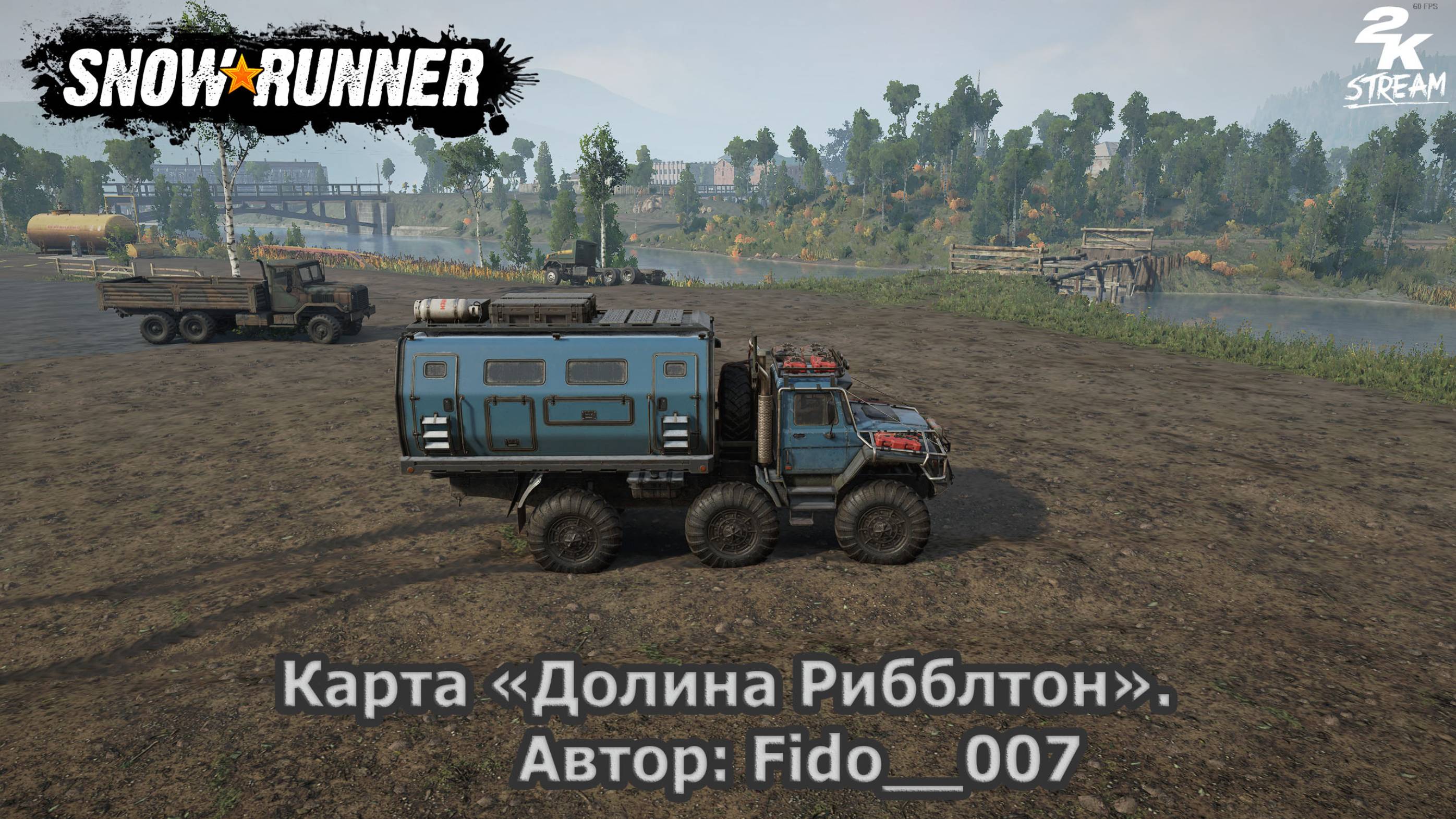 SnowRunner - Карта «Долина Рибблтон». #2 Автор: Fido__007