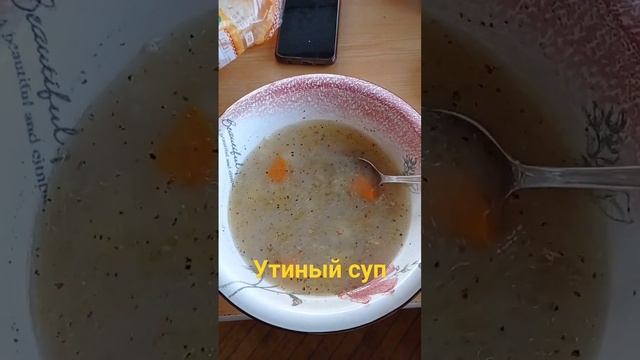 МОЯ ДЕВУШКА ПРИГОТОВИЛА УТИНЫЙ СУП