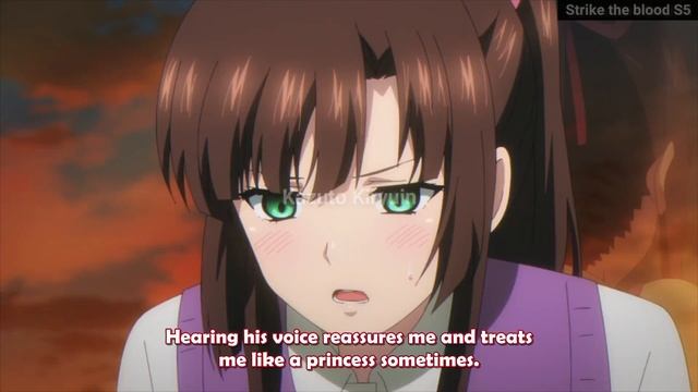 Kirasaka wants to marry kojo ||strike the blood S5 ep.2||