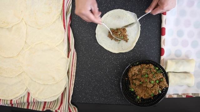 Pan Rolls | Savory stuffed Crepes | Kravings