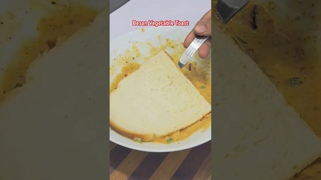 Treanding recipe of besan toast #shorts #toast #viral #youtubeshorts