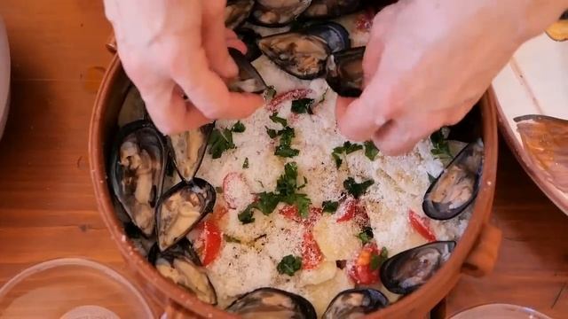 Patate Riso e Cozze | Ricetta originale della tiella alla barese