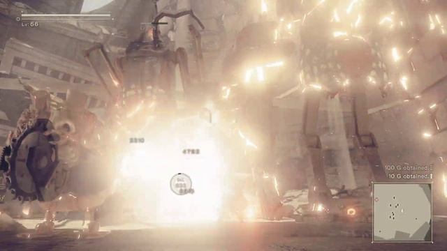 Some NieR Automata 4K 60fps Action