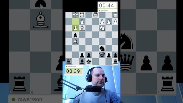 Скандинавская защита #chess #шахматы