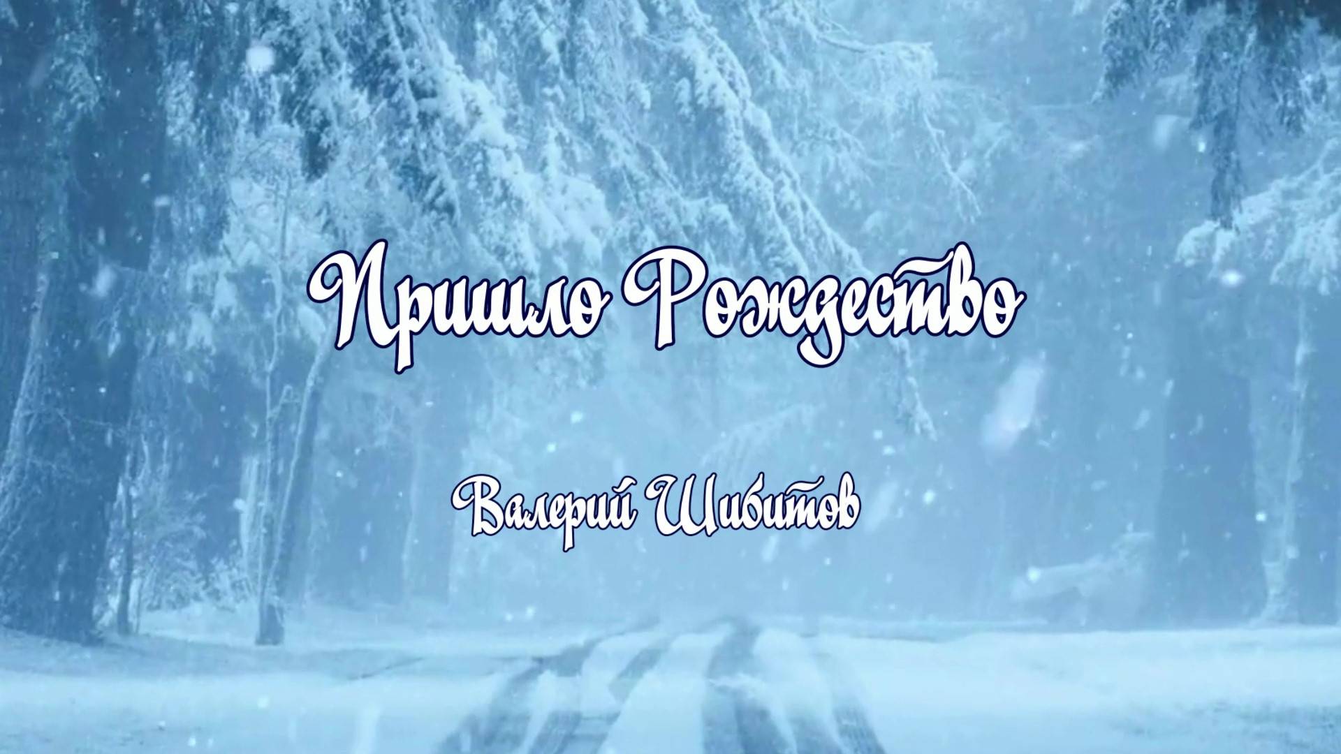 ПРИШЛО РОЖДЕСТВО. Валерий Шибитов