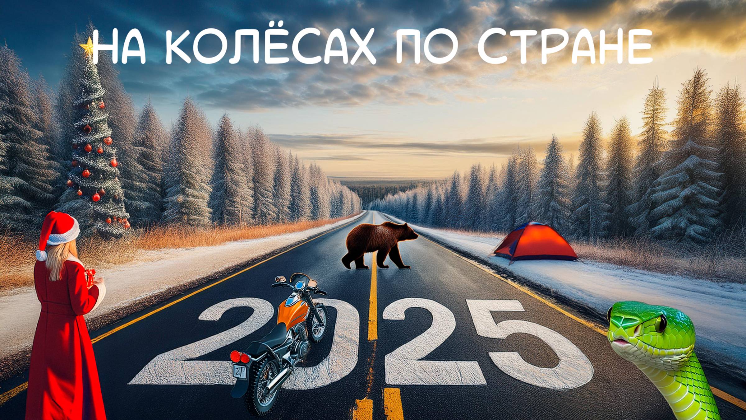 В Новом году новые приключения | Встречаем 2025-ый год в зимнем лесу