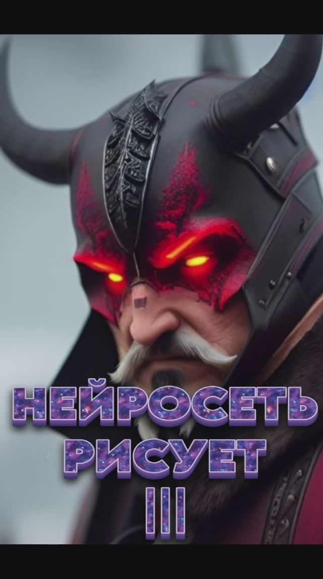 Нейросеть рисует 3