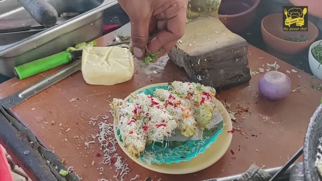 ТОСТЫ С МАСАЛА, ЗАВЕРНУТЫЕ В ЯЙЦО ｜｜ ОТЛИЧНЫЙ ЗАВТРАК ｜｜ @ 60  рупий