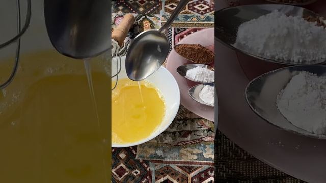 Шоколадно- банановый пирог БЕЗ ДУХОВКИ!  #рецептынасковороде