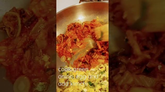 The Best Korean Street Food | Kimchi Fried Rice #shorts #koreanfood #koreanstreetfood