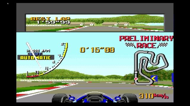 Ayrton Senna's Super Monaco GP II SEGA "Sega Mega Drive"