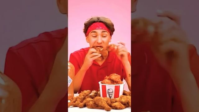 Spicy Food Challenge: Drinking Tabasco and Eating 100 Chicken Wings #challenge #chikendinner