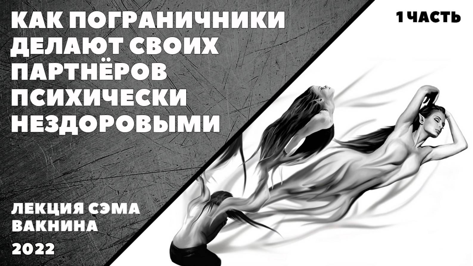 КАК ПОГРАНИЧНИКИ ДЕЛАЮТ СВОИХ ПАРТНЁРОВ ПСИХИЧЕСКИ НЕЗДОРОВЫМИ. (лекция Сэма Вакнина) 1 часть