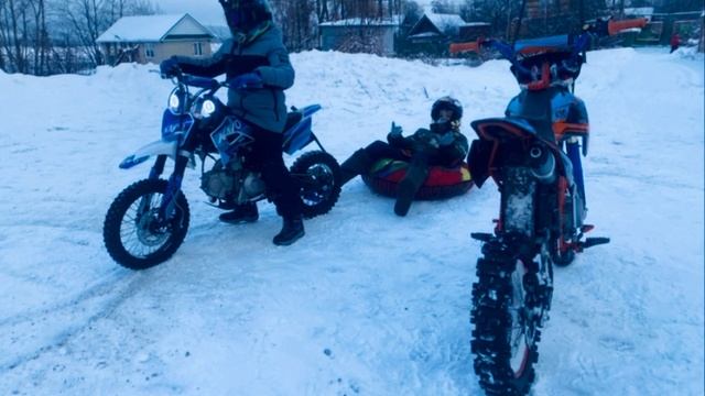 #зимние покатушки