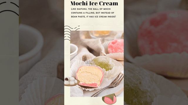 Types of Mochi Part 2 #Shorts
