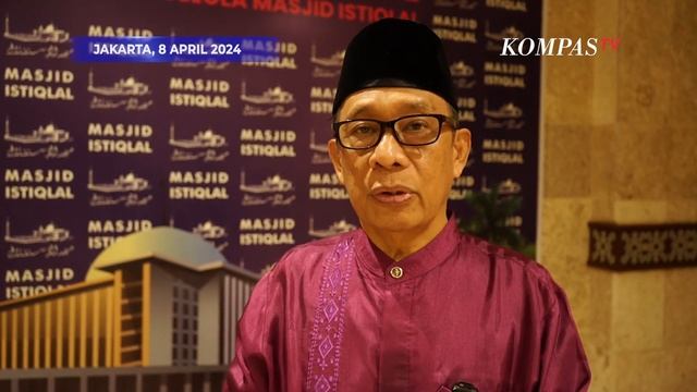 Presiden Jokowi dan Wapres Maruf Amin akan Salat Idulfitri di Masjid Istiqlal Jakarta