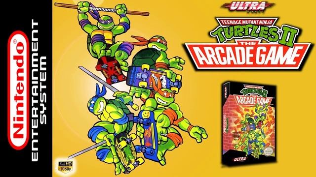 Teenage Mutant Ninja Turtles 2 (NES) Soundtrack (Improved Quality Mix)