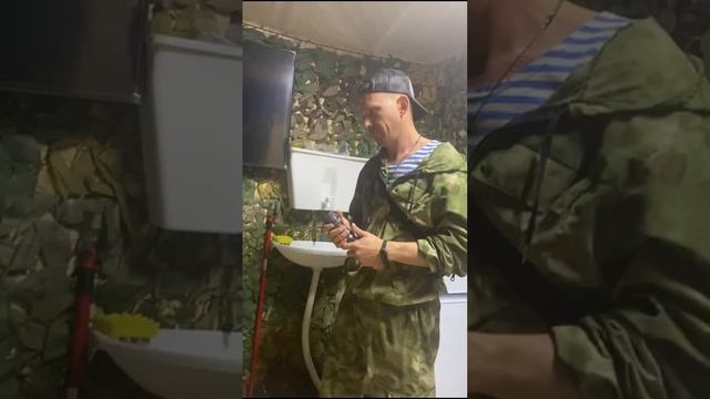 Сибирские морозы в блиндаже
