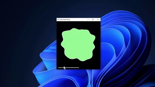 GRAPHICS. Polar Perlin Noise