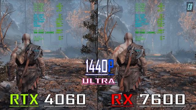 RTX 4060 vs RX 7600 || NEW DRIVER // PC GAMES BENCHMARK TEST ||