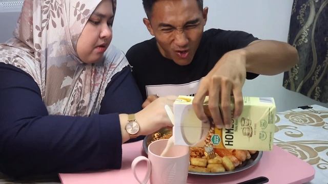 ASMR MUKBANG | CABARAN MAKAN RAMEN 2x PEDAS MEMBAWA PADAH ( MUKBANG MALAYSIA )