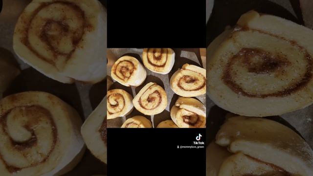 Cinnamon Rolls 🧡 # sweets #baking #foodphotography#shorts