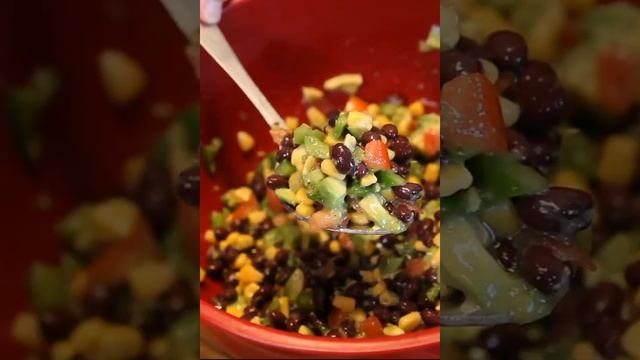 Black Bean & Corn Salad #shorts