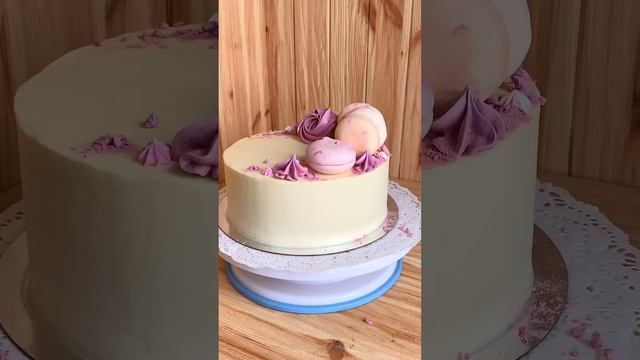 Идея для украшения торта 🎂 - просто и со вкусом🍰