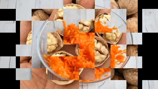 Морковь с гранатом. Сыроедные рецепты.