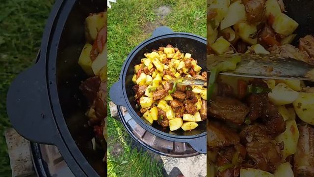 картошечка в казане