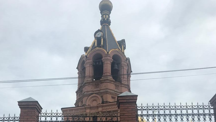 вид с колокольни