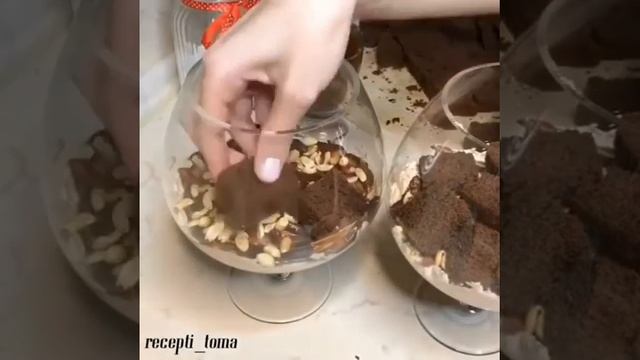 Сникерс в бокале