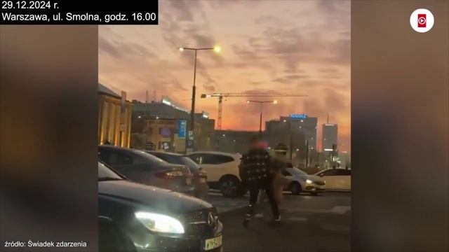 В центре Варшавы поляк ударил ногой украинку