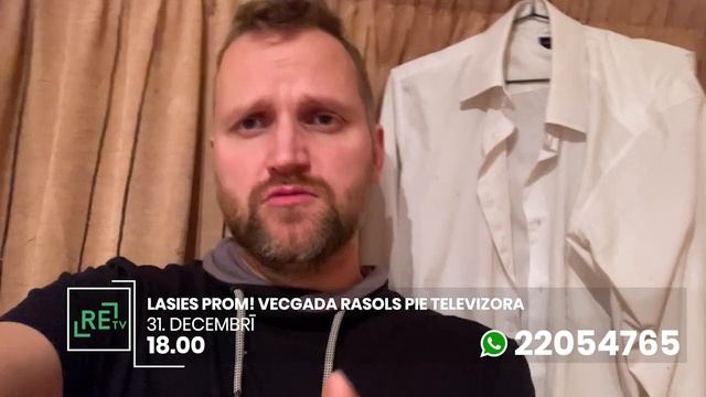 Lasies prom! Vecgada rasols pie televizora