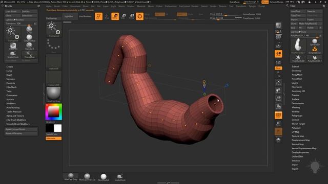 055 Bend Curve Deformer (720p)