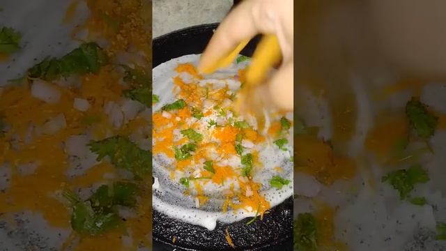 Carrot 🥕 Dosa#trendingshorts #food #youtubeshort