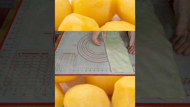 Пирожки с Картошкой и Грибами из СЛОЕННОГО ДРОЖЖЕВОГО ДОМАШНЕГО ТЕСТА #shorts #cooking #food