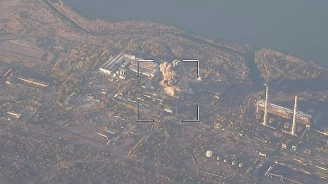 ФАБ-3000 по пункту дислокации 46 оаэмбр ВСУ в г. Курахово.