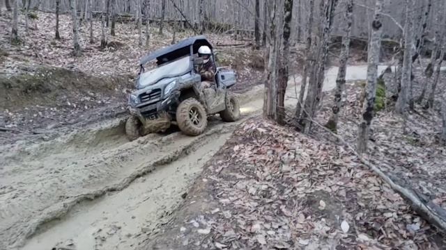 На квадроцикле в январе. Кабардинка