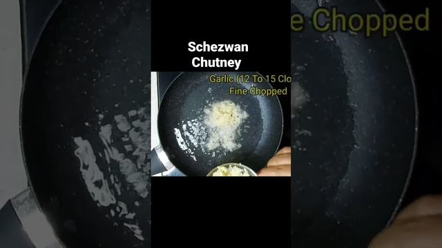 schezwan chutney  #shorts #viralshorts #instantrecipe #spicyfoods #schezwanchutney