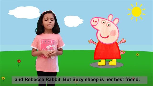 My Favorite cartoon character | Few lines on cartoon character Peppa pig