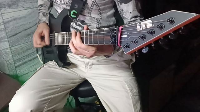 Sum 41 - Still Waiting кавер(ltd m-400, blackstar ht-5)