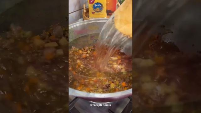 Это однозначно самый вкусный СУП узбекской кухни! МАШХУРДА настолько сытная наваристая что подойдет