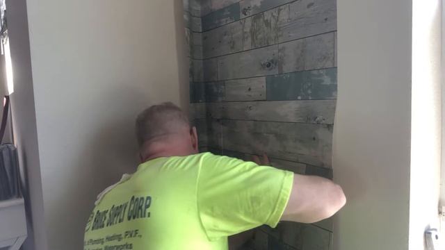 HOW TO WALLPAPER AN ACCENT WALL:  STEP 2